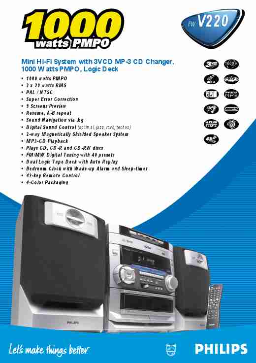 Philips Stereo System FWV220-page_pdf